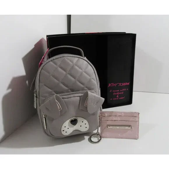 Betsey Johnson | Bags | Betsey Johnson Mini Dog Backpack Key  display picture 1